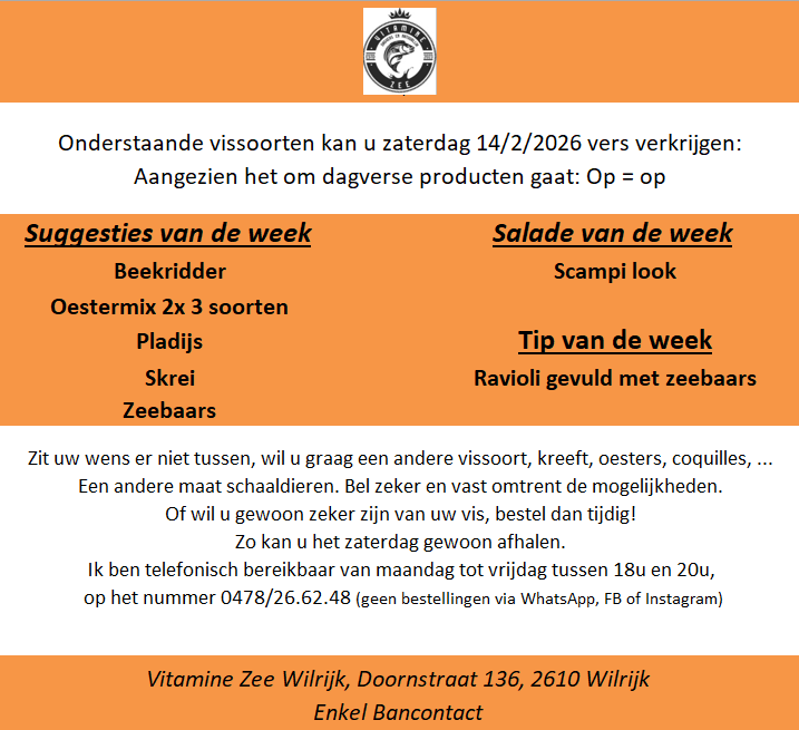 Suggestie van de week