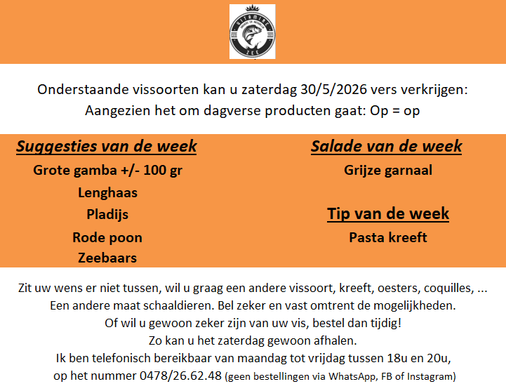 Suggestie van de week